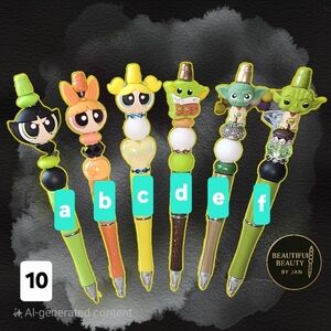 Character-Themed Pens For Womens, Mens, Kids
